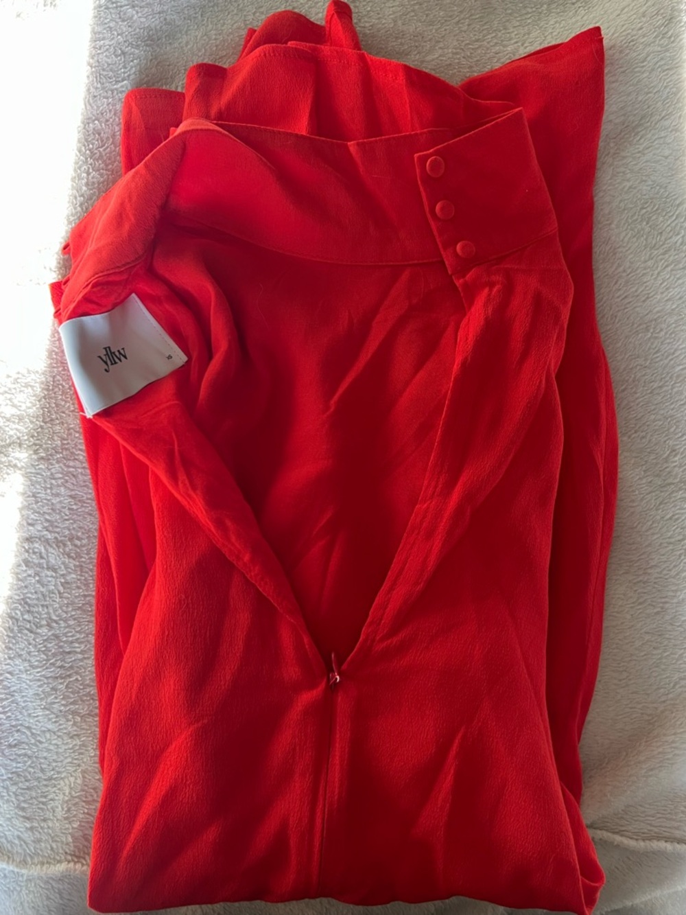 Yellow the Label RAYA DRESS β RED - Picture 10 of 10